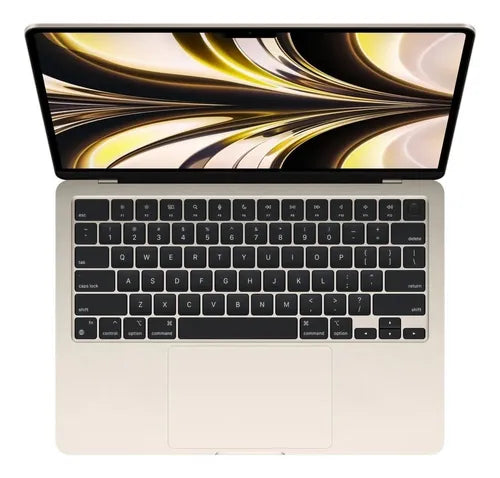 Apple MacBook Air M2 13" 2022 Reacondicionada | 8-Core CPU, 10-Core GPU, 8GB RAM, 512GB SSD (Starlight)
